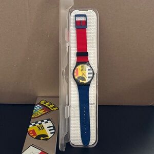 NWT Swatch Nine to Six New Gent Watch